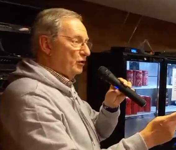 René Gotfryd et son discours