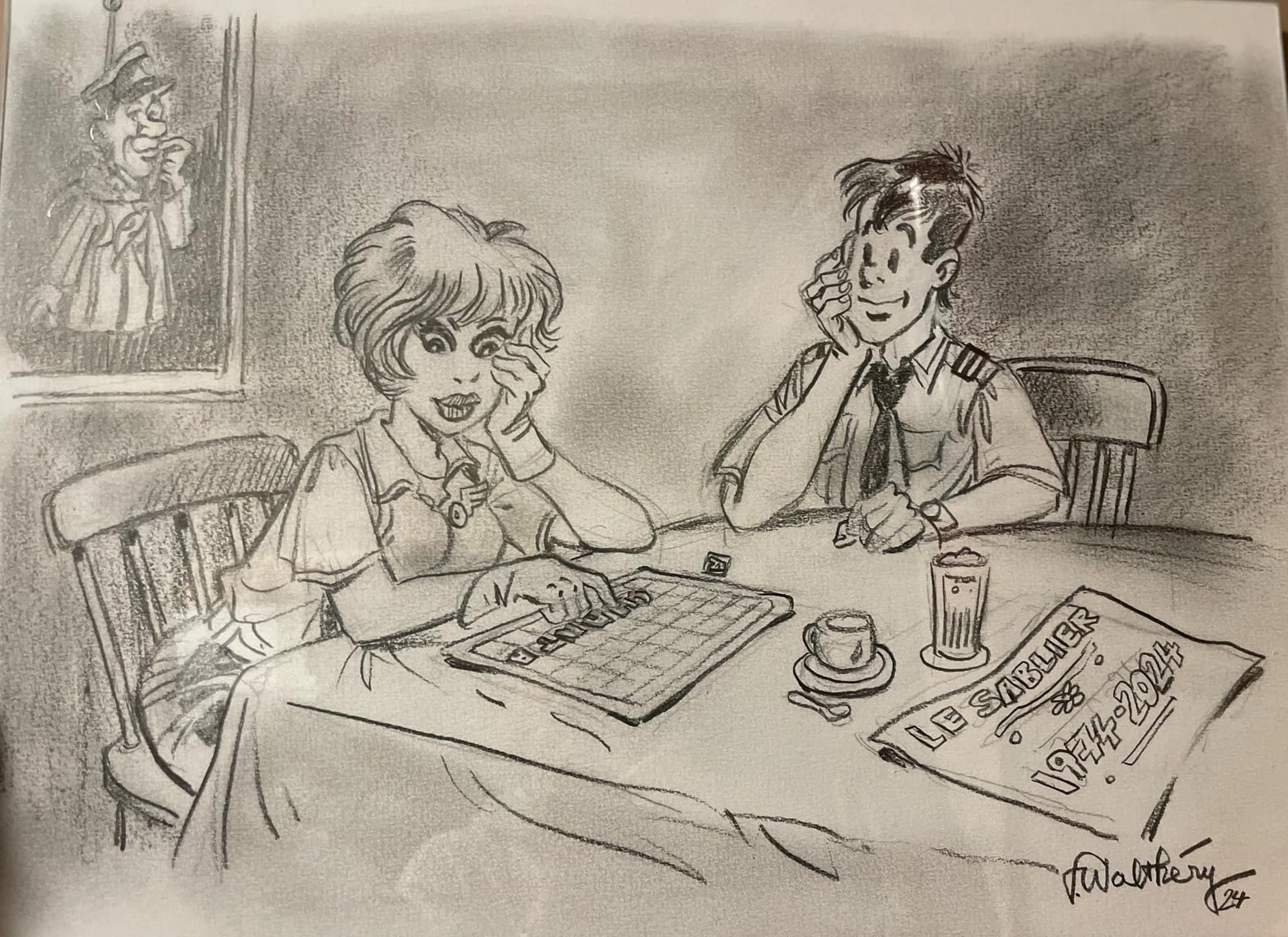 Le dessin de Walthéry